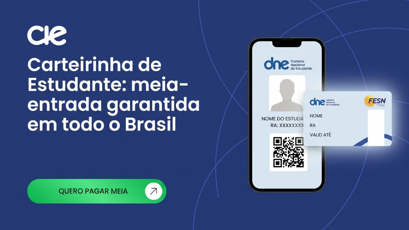 Carteirinha Nacional do Estudante o que é, para que serve
