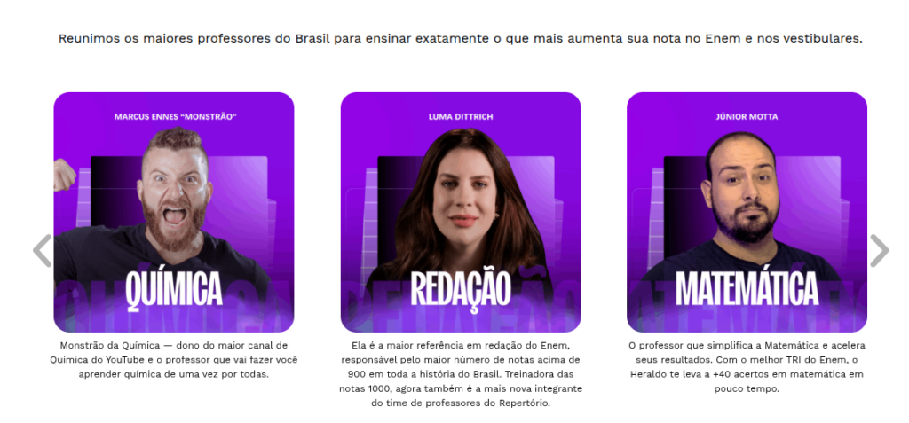 repertório Enem
